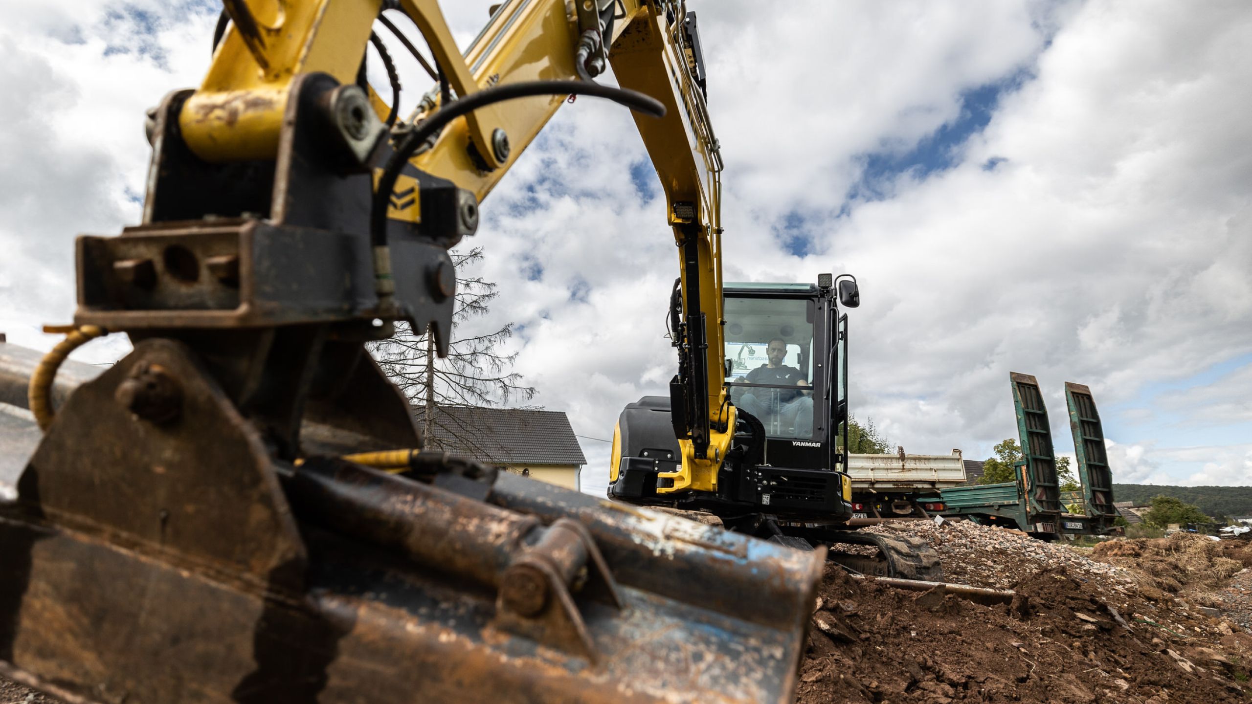 Baumaschinen Werle - Baggerarbeiten Bagger Verleih Verkauf