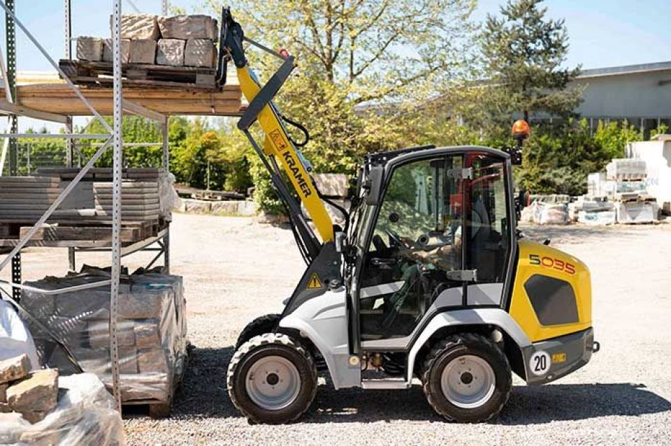 Radlader Kramer 5035 Baumaschinen Werle Radlader mieten
