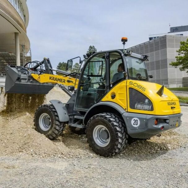 Radlader Kramer 5085 Mieten Vermietung Baumschinen Werle