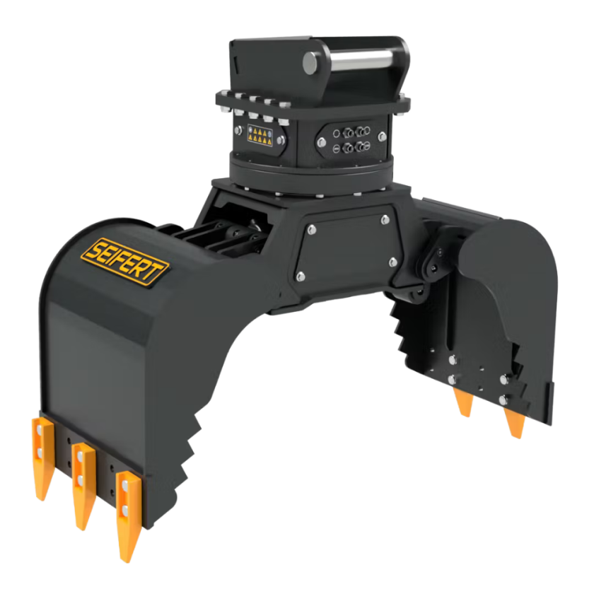 Abbruch- und Sortiergreifer hydraulisch drehbar - MS03 Mieten Vermietung Baumaschinen Werle