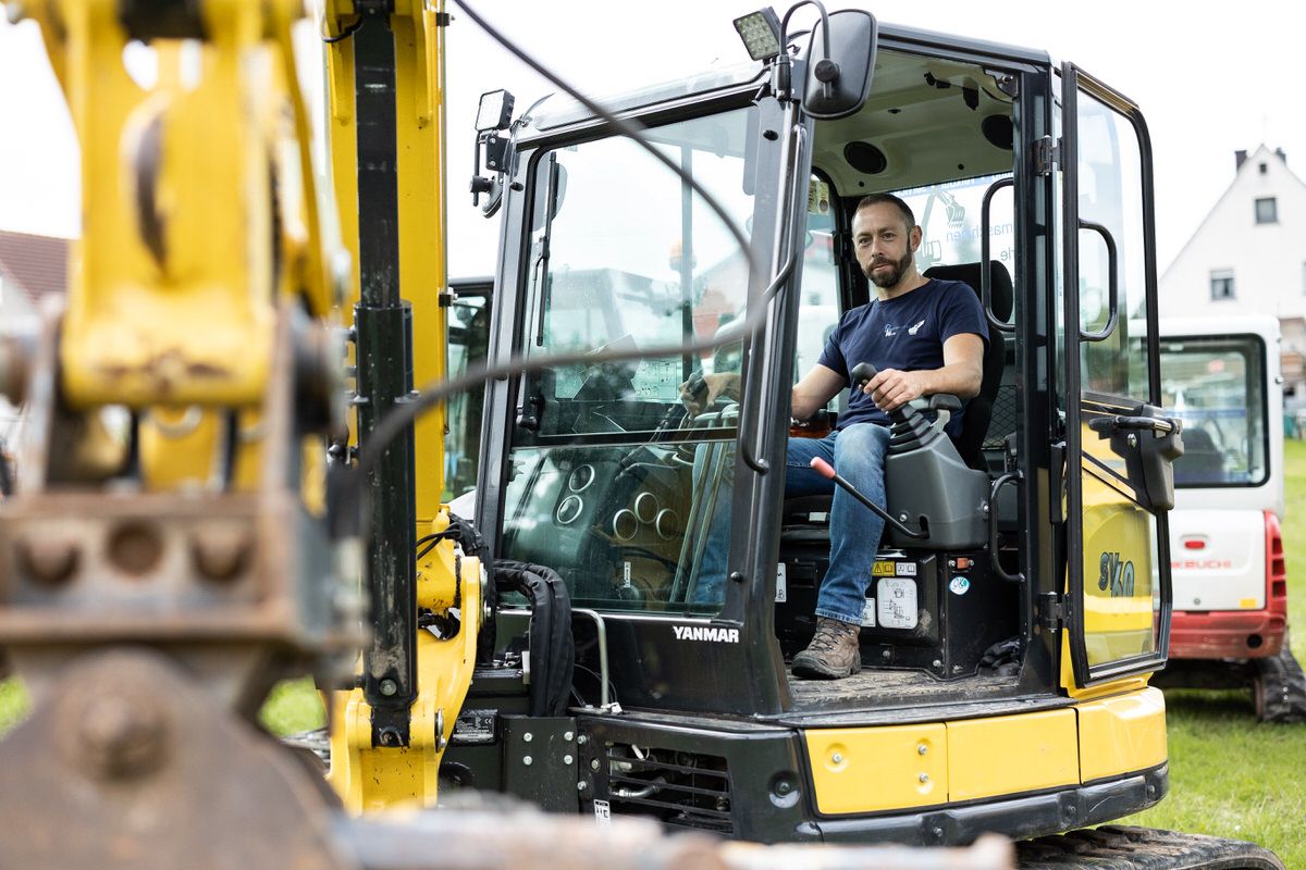 Bagger mieten im Kreis Birkenfeld - Baumaschinen Verleih Werle