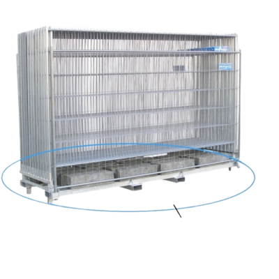 Bauzaun - mieten Vermietung Baumaschinen Werle