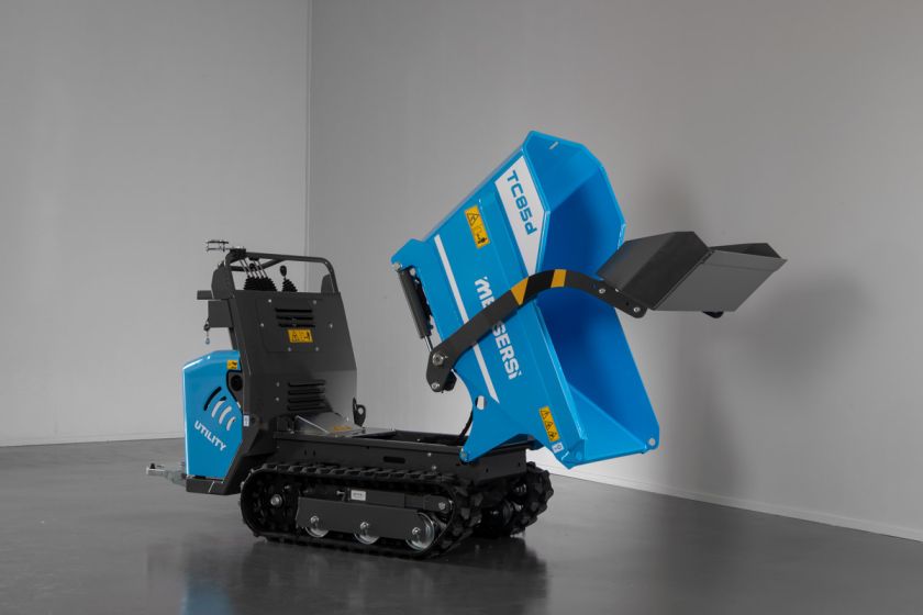Kettendumper Messersi - TC85d Mieten Vermietung Baumaschinen Werle