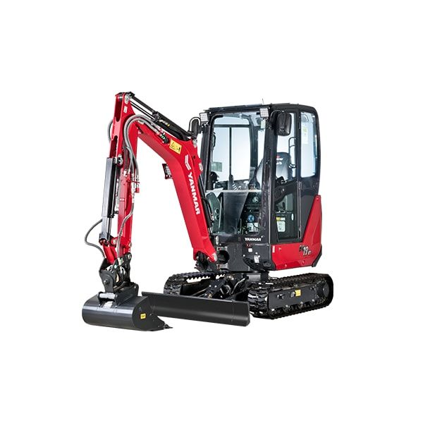 Minibagger mieten - Yanmar SV19 Mieten Vermietung Baumaschinen Werle